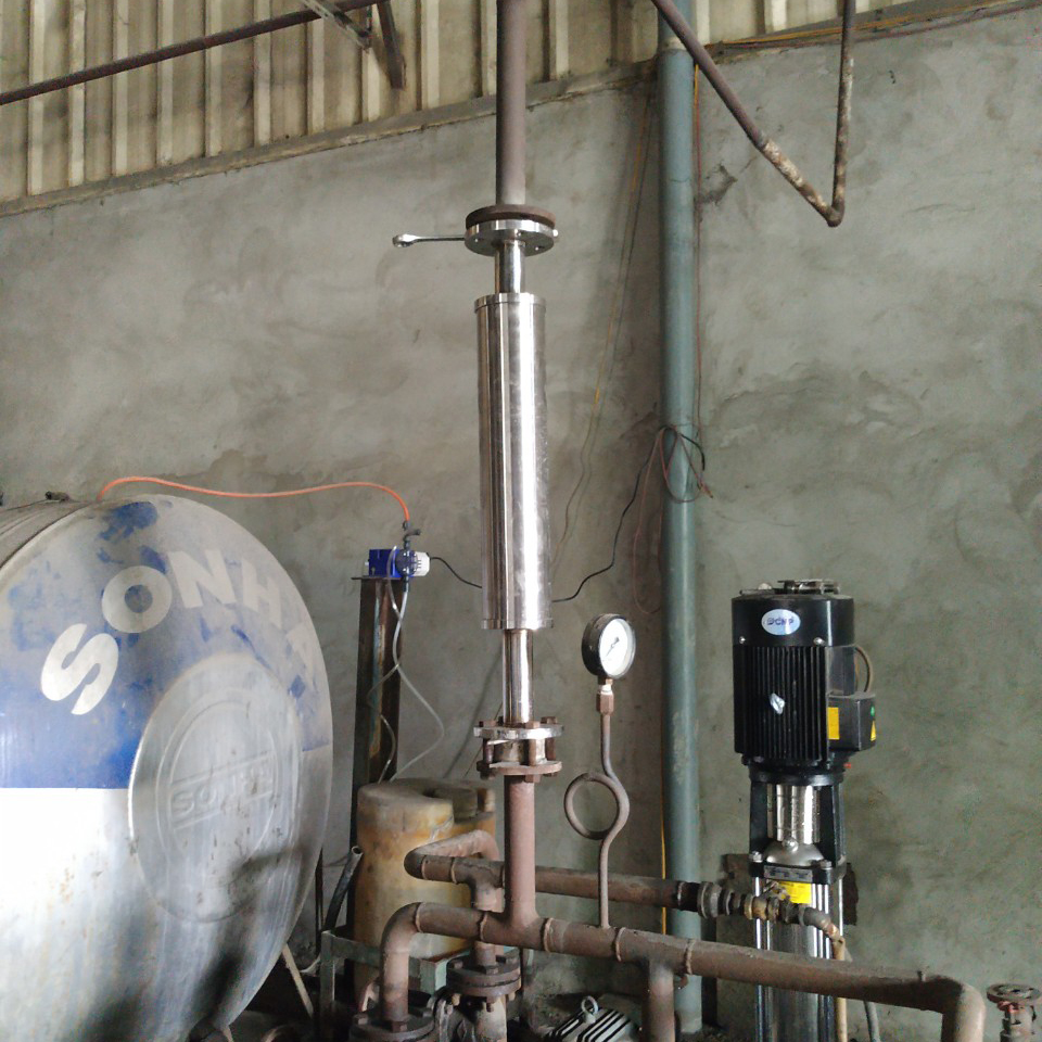 Lắp đặt GWI xử lý đóng cặn bằng phương pháp vật lý