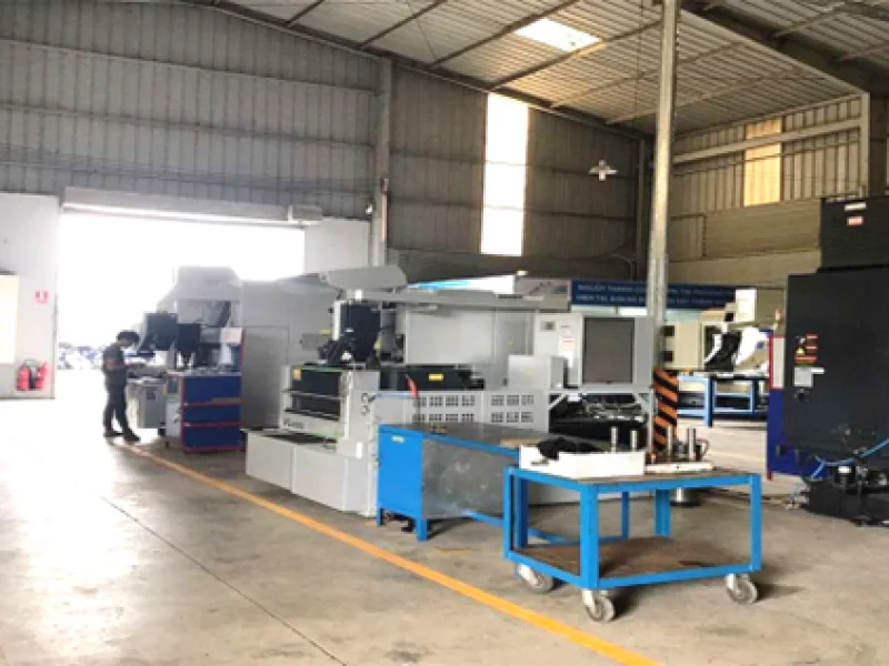 Gia công phụ kiện máy đúc nhôm